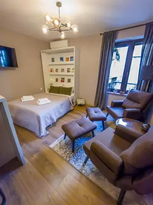 Telewizja i/lub zestaw kina domowego w obiekcie LIKE HOME 3 CENTRUM RYNEK