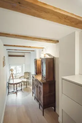 Część wypoczynkowa w obiekcie Loft w kamienicy