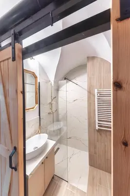 Łazienka w obiekcie Loft w kamienicy