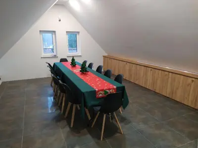Plan piętra w obiekcie nowy apartament Płomykówka w Willi Sowiej