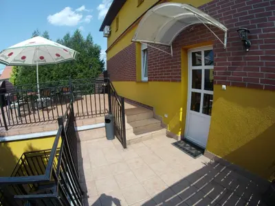 Balkon lub taras w obiekcie Pasja Noclegi B&B
