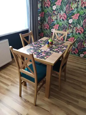 Część wypoczynkowa w obiekcie Apartament pod Złotą Małpą