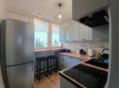 Kuchnia lub aneks kuchenny w obiekcie Apartament Kotlina