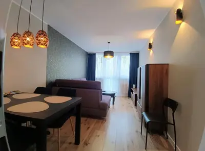 Część wypoczynkowa w obiekcie Apartament Kotlina