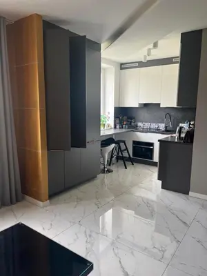 Kuchnia lub aneks kuchenny w obiekcie Apartament Dubaj