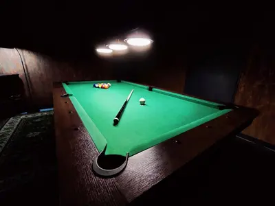 Stół bilardowy w obiekcie Ponikwa36 Dom Na Urlop w Górach
