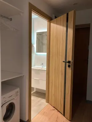 Łazienka w obiekcie Apartament 220 na Park Leśny