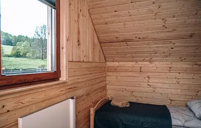 Plan piętra w obiekcie Górskie Chatki Krysi i Piotrka Bursztynowy