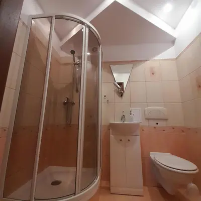 Łazienka w obiekcie Mieszkanie z balkonem