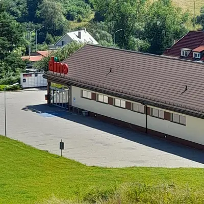 Budynek, w którym mieści się apartament