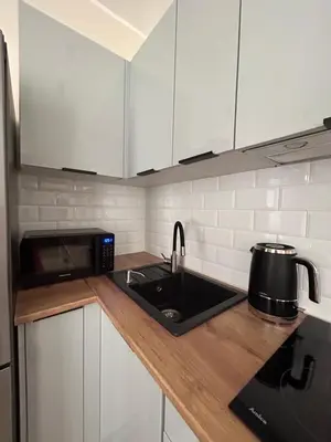 Kuchnia lub aneks kuchenny w obiekcie Apartament U Góralki