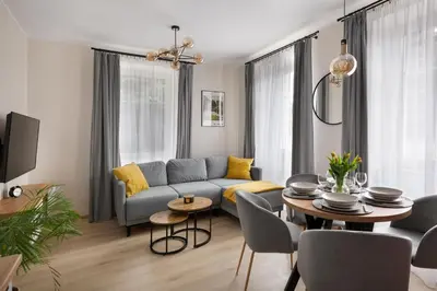 Część wypoczynkowa w obiekcie Apartament U Góralki