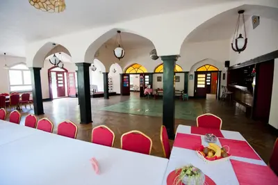 Restauracja lub miejsce do jedzenia w obiekcie Marysieńka