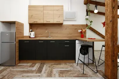 Kuchnia lub aneks kuchenny w obiekcie Apartamenty na Starym Mieście