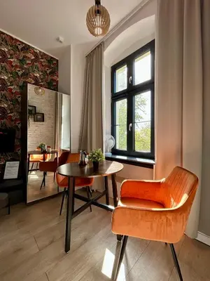 Część wypoczynkowa w obiekcie Loft Apartments Gliwice