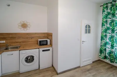 Kuchnia lub aneks kuchenny w obiekcie Jungle Vision Apartment - Rynek