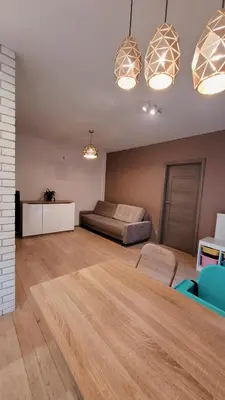 Część wypoczynkowa w obiekcie Green Terrace Big Family Apartment
