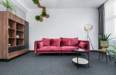 Część wypoczynkowa w obiekcie Apartamenty Zabrska 45