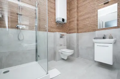 Łazienka w obiekcie Apartamenty Zabrska 45
