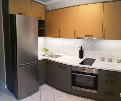 Kuchnia lub aneks kuchenny w obiekcie Apartament w Zdroju