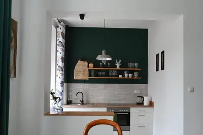 Kuchnia lub aneks kuchenny w obiekcie Apartament Niezapominajka