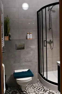 Łazienka w obiekcie Apartament Niezapominajka