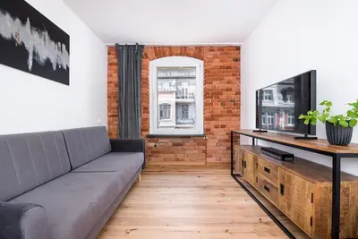 Kuchnia lub aneks kuchenny w obiekcie Apartament Zwycięstwa
