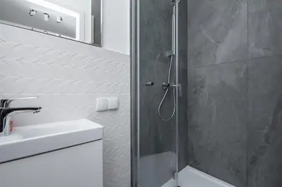 Łazienka w obiekcie Apartament Zwycięstwa