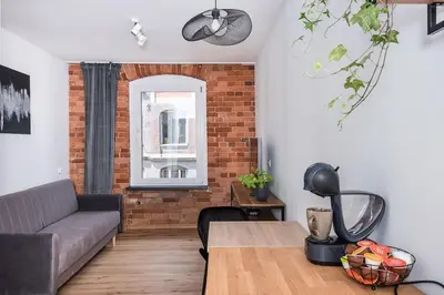 Część wypoczynkowa w obiekcie Apartament Zwycięstwa