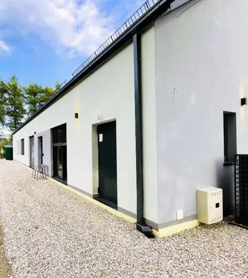 Budynek, w którym mieści się apartament