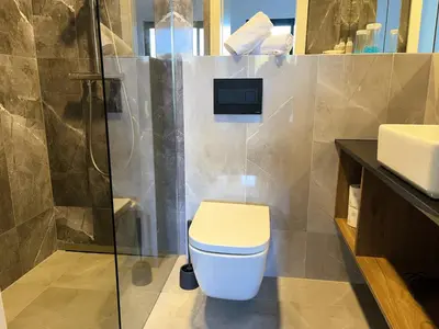Łazienka w obiekcie Apartamenty PICCO RADO